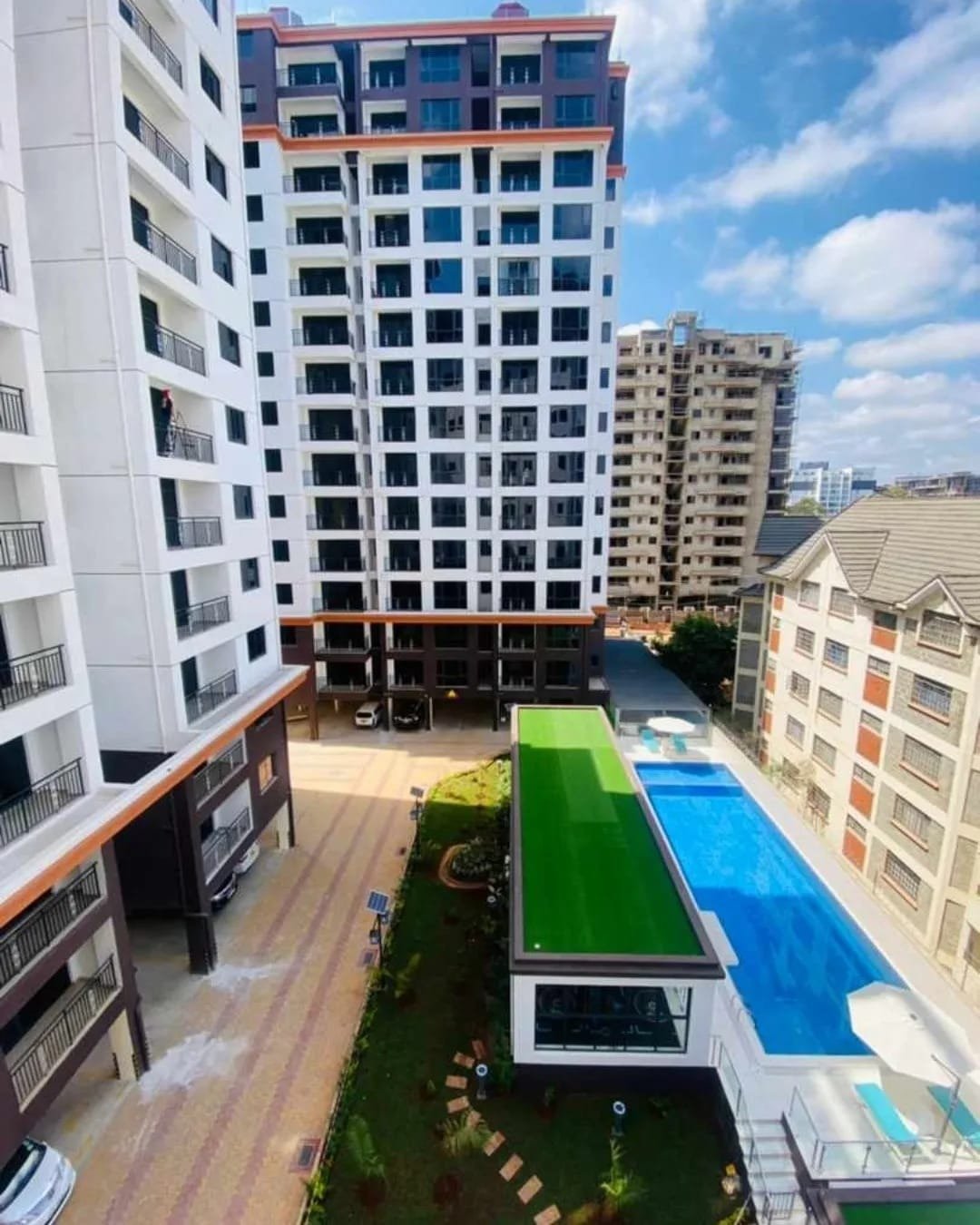 Modern 1 & 2 Bedroom Apartments For Sale in Kileleshwa at Siaya Park