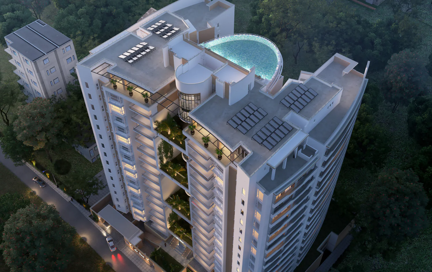 Luxury 3, 4 & 5 Bedroom Duplex Apartments For Sale in Riverside Drive, Nairobi | Le Vert Riverside Residences with DSQ