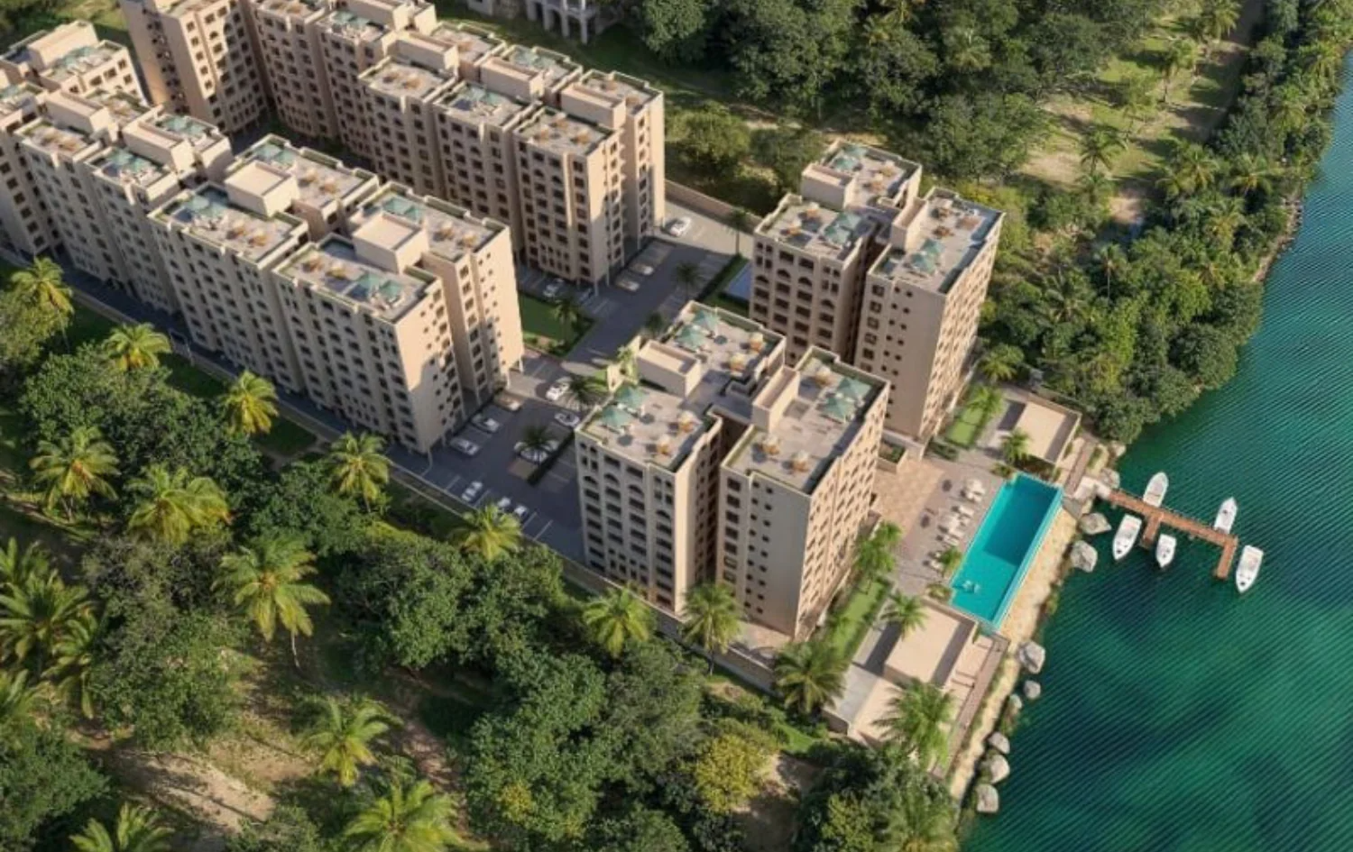 Luxury 1, 2 & 3 Bedroom En-Suite Apartments For Sale in Mtwapa, Kilifi | Moorings Sea View Residences with Ocean Views
