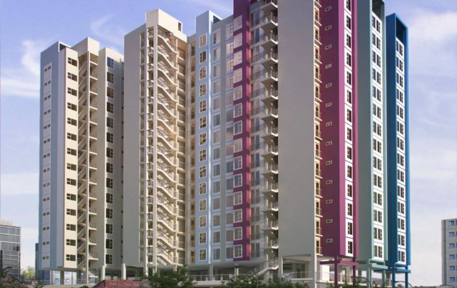 Pangani Oasis Apartments in Nairobi | Luxury 1 & 2 Bedroom Apartments For Sale in Pangani