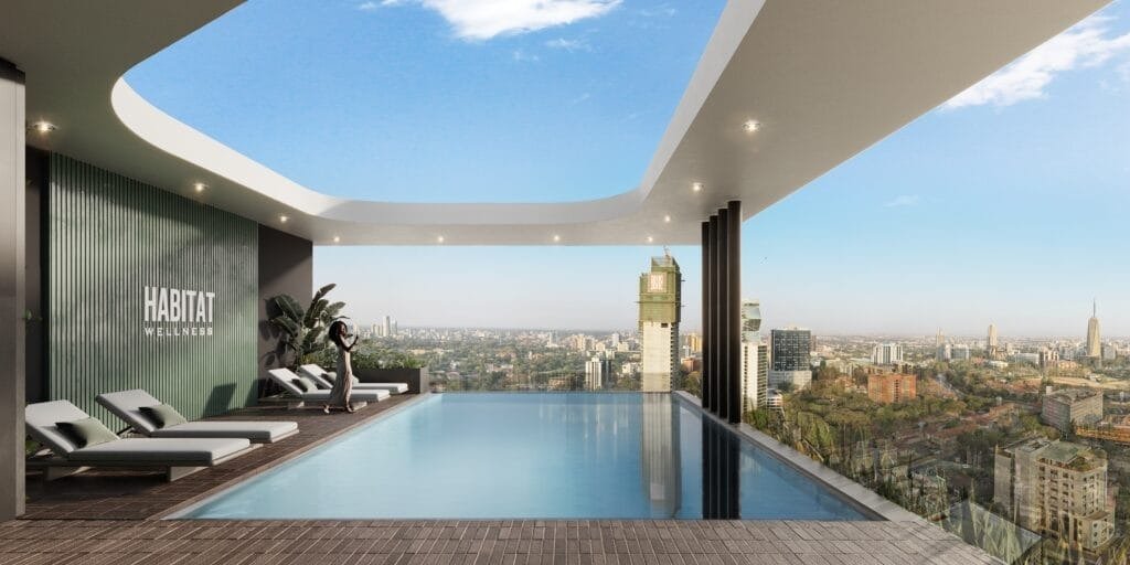 Luxury 1 & 2 Bedroom Apartments For Sale in Upper Hill, Nairobi | The Habitat Residences Near Nairobi Hospital